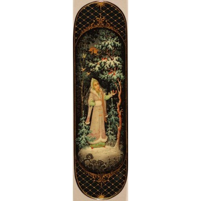 Лаковая миниатюра "Снегурочка"