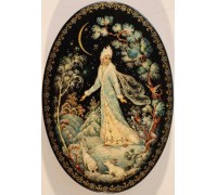 Лаковая миниатюра "Снегурочка"