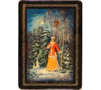 Лаковая миниатюра "Снегурочка"