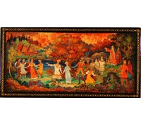 Лаковая миниатюра "Снегурочка"