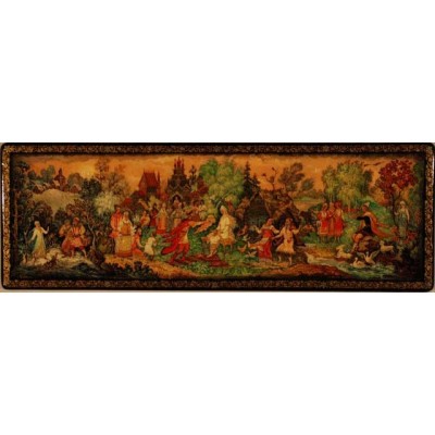 Лаковая миниатюра "Снегурочка"