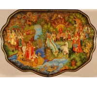 Лаковая миниатюра "Снегурочка"