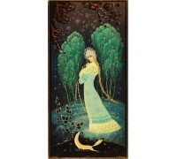 Лаковая миниатюра "Снегурочка"