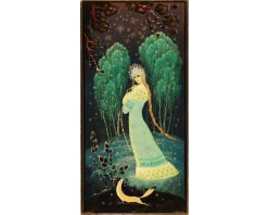 Лаковая миниатюра "Снегурочка"