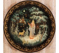 Лаковая миниатюра "Снегурочка"