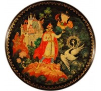 Лаковая миниатюра "Гвидон"