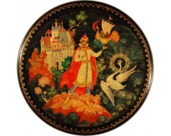 Лаковая миниатюра "Гвидон"