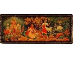 Лаковая миниатюра "Князь Гвидон"