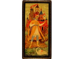 Лаковая миниатюра "Князь Гвидон"