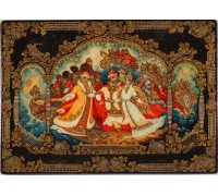 Лаковая миниатюра "Сказка о царе Салтане"