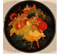 Лаковая миниатюра "Черномор"