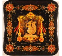 Лаковая миниатюра "Чудо белка"