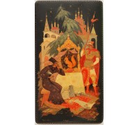 Лаковая миниатюра "Чудо белка"