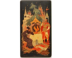 Лаковая миниатюра "Чудо белка"