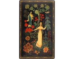 Лаковая миниатюра "Сказка о мертвой царевне"