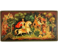 Лаковая миниатюра "Сказка о спящей царевне"