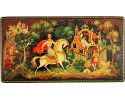 Лаковая миниатюра "Сказка о спящей царевне"