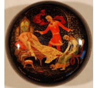 Лаковая миниатюра "Спящая царевна"