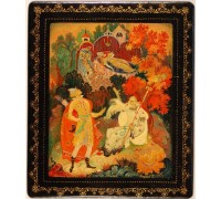 Лаковая миниатюра "Спящая царевна"