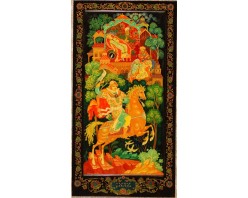 Лаковая миниатюра "Спящая царевна"