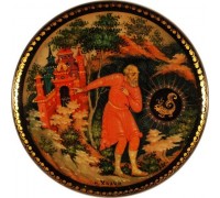 Лаковая миниатюра "Золотая рыбка"