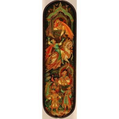 Лаковая миниатюра "Сивка Бурка"