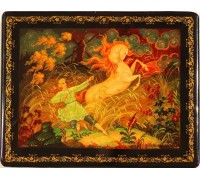 Лаковая миниатюра "Сивка Бурка"