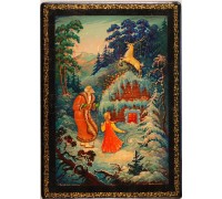 Лаковая миниатюра "Серебряное копытце"