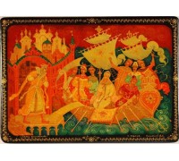 Лаковая миниатюра "Семь Симеонов"