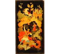 Лаковая миниатюра "Былина о богатыре"