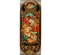 Лаковая миниатюра "Руслан и Людмила"