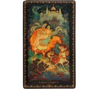 Лаковая миниатюра "Руслан и Людмила"