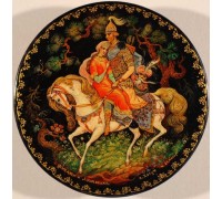 Лаковая миниатюра "Руслан и Людмила"