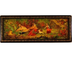 Лаковая миниатюра "Репка"