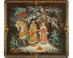 Лаковая миниатюра "Морозко"