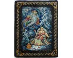 Лаковая миниатюра "Морозко"