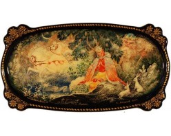 Лаковая миниатюра "Морозко"