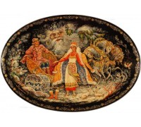 Лаковая миниатюра "Морозко"