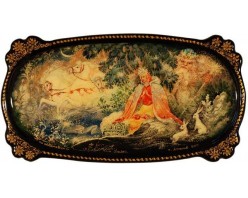 Лаковая миниатюра "Морозко"