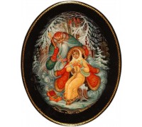 Лаковая миниатюра "Морозко"