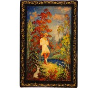 Лаковая миниатюра "Лель"