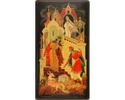 Лаковая миниатюра "Возвращение Иванушки"