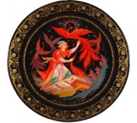 Лаковая миниатюра "Жар птица"