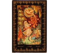 Лаковая миниатюра "Жар птица"