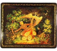 Лаковая миниатюра "Жар птица"