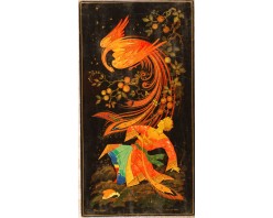 Лаковая миниатюра "Жар птица"