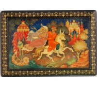 Лаковая миниатюра "Конек Горбунок"