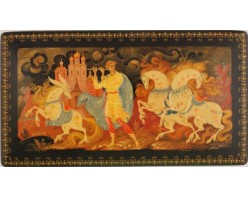 Лаковая миниатюра "Конек Горбунок"