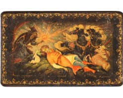 Лаковая миниатюра "Конек Горбунок"