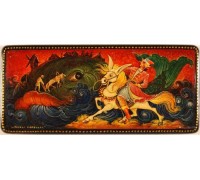 Лаковая миниатюра "Конек Горбунок"